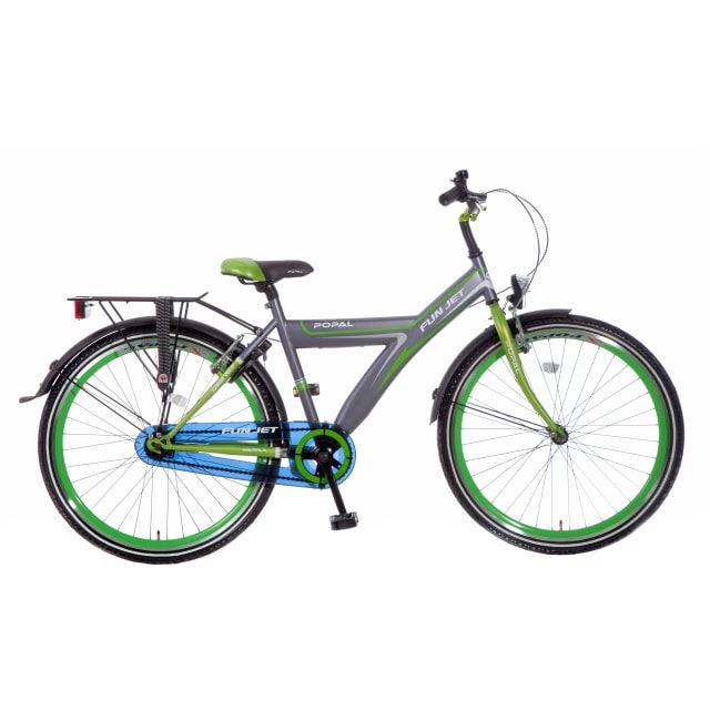 Popal Jongensfiets Funjet Groen Grijs 26 inch
